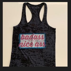 Reebok Bad Ass with a Nice Ass Crossfit tank top